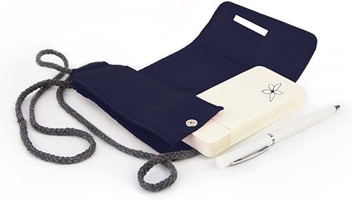 Miniatura 10 de Three by Three Seattle Mini portátil TOTE.PAD de 5.5 x 2.5 pulgadas con estuche de fieltro y bolígrafo para notas, bocetos, escuela y viajes (verde)