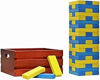 Vista 38 de Tailgating Pros Maderas gigantes de primera calidad con caja manchada: ¡elige los colores de tu equipo! Juego de patio al aire libre gigante