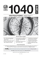 1040 Instructions: Tax Year 2018 1792055986 Book Cover