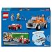 LEGO City Tow Truck and Sports Car Repair Vehicle Toy Set for 4 Plus Year Old Boys & Girls, with 2 Minifigures and Accessories Including a Cochlear Implant, Creative Gift Idea 60435
