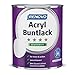 Produktbild Acryl-Buntlack 2-in-1 750 ml RAL 0096 Altweiß seidenmatt Renovo