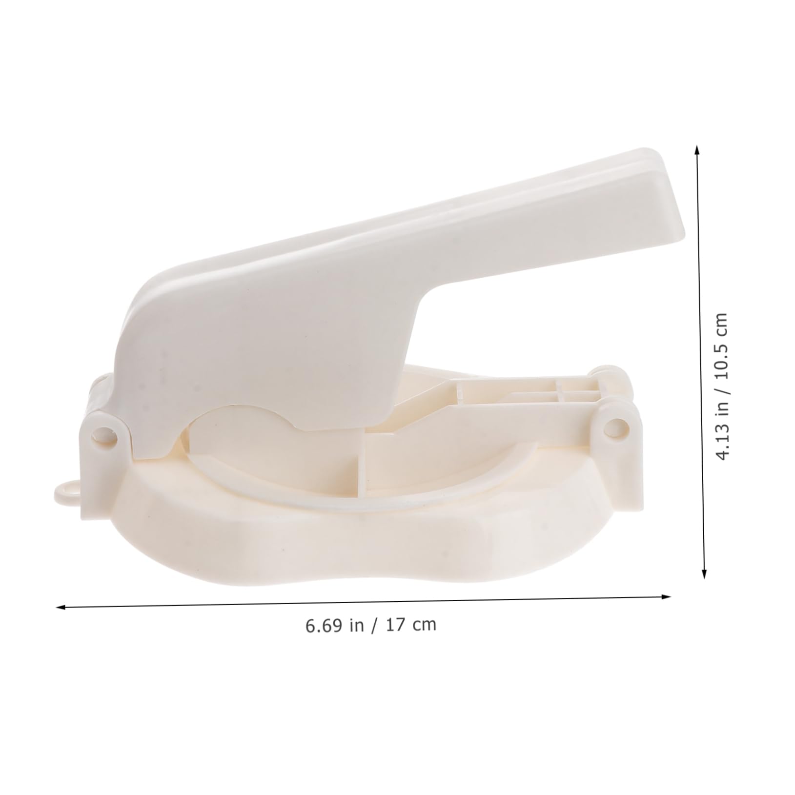 STOBAZA 1pc Dough Ball Press Mold Manual Dumpling Skin Maker for Quick Efficient Wrapping Multi-purpose for Wontons More - Plastic for Friends Families Random Style