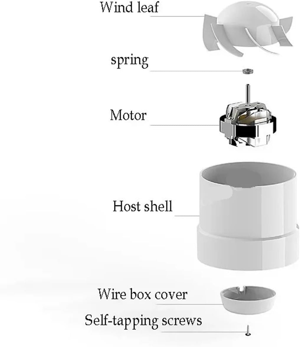 4/6 inch Silent Vent Exhaust Fan(6inch)