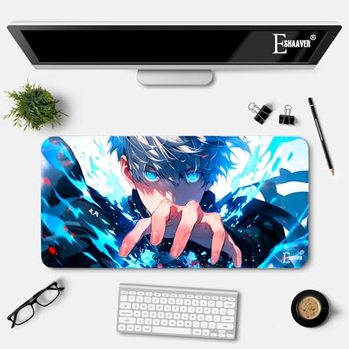 Image of Anime fearturing Large Gaming Mouse Pad, Extended Desktop Mat, 58 x 28 cm (DS 26)