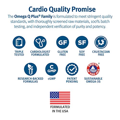 Dr. Sinatra Omega Q Plus– Omega-3 and CoQ10 Supplement Delivers Everyday Heart Health Support with 50 mg of CoQ10 and Provides Antioxidant Power (60 softgels) - Image 5