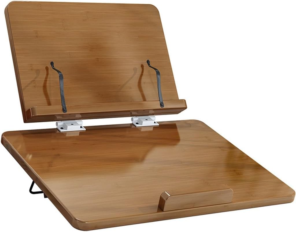 Reading Bookshelf, Multifunctional Desktop, Double-Layer Stand, Adjustable