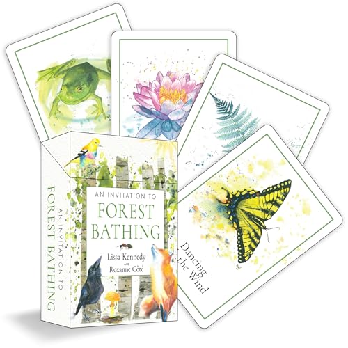 An Invitation to Forest Bathing: 52 Full-Color Activity Cards to