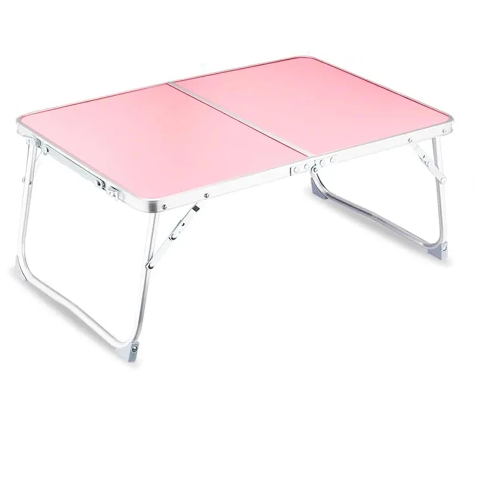 Tragbares, faltbares Laptop-Schreibtisch-Tablett – kompakter Mini-Ständer zum Schreiben, Lernen, Essen, Camping – Kunststoff-Betttisch für Zuhause und Reisen