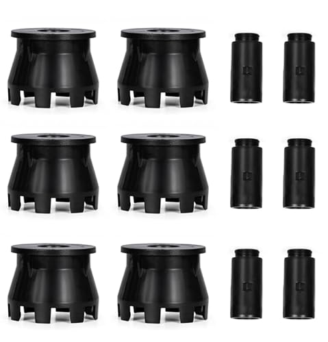 KAP-10 Pop-Up Riser Extension 1.5 Inch for Most Pop-Up Lawn Irrigation Sprinklers - 6 Pack