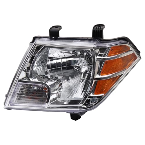 TRQ Driver Side Headlight Assembly Compatible with 2009-2021 Nissan Frontier NI2502188