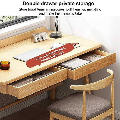 Bureau d'ordinateur pour gagner de la place avec rangement intégré - 5
