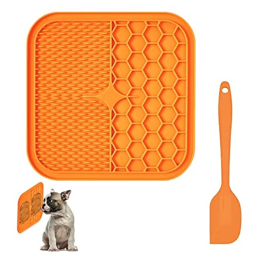 iTGOOS 2 Stuk Honden Likmat,Likmat Slow Feeder Honden Met Schraper,Honden Siliconen Likkussen,Honden likmatten Met Zuignap,Hond Likken Pad Geschikt Voor Baden Sporten Verzorging En Beauty