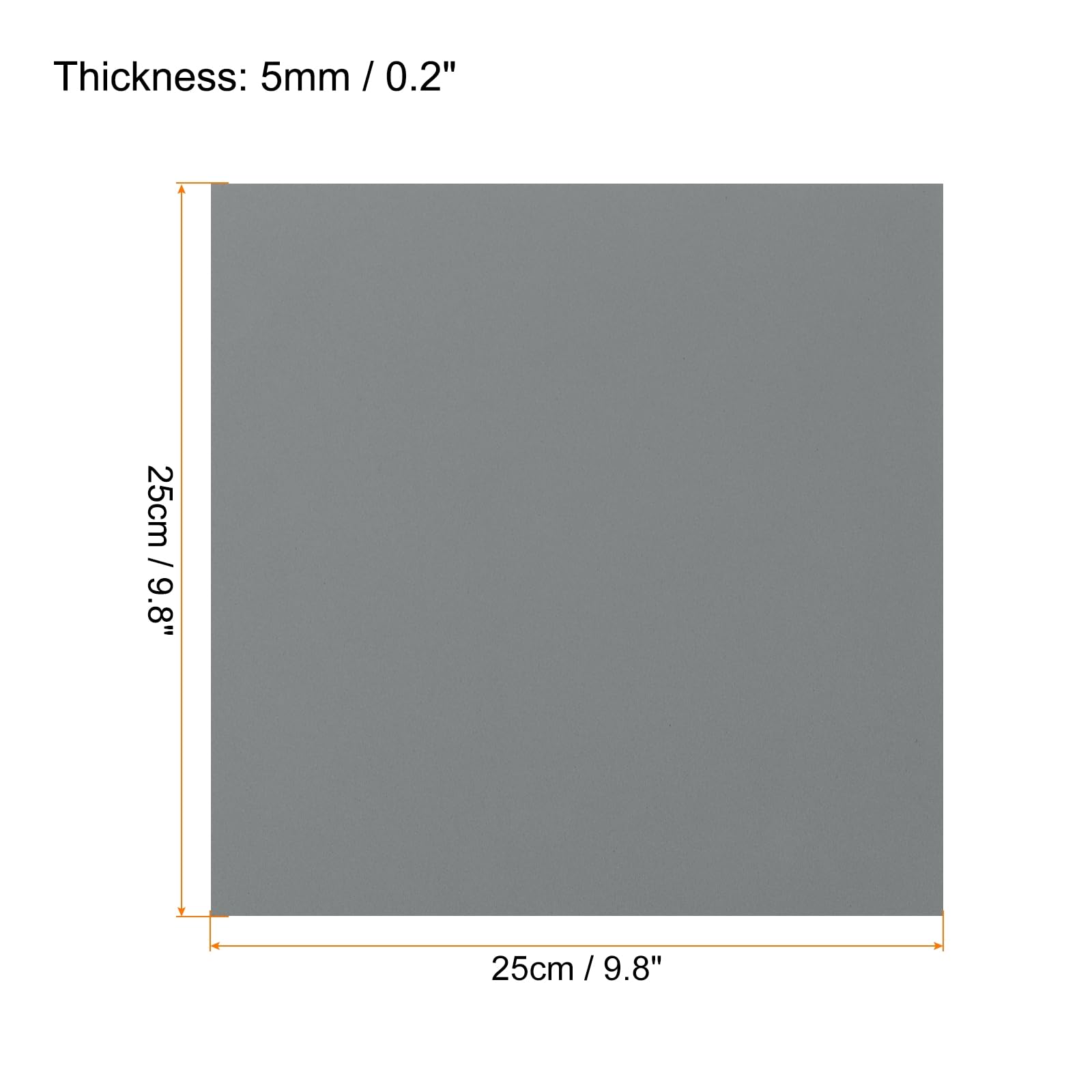 Rebower 6Pcs Foam Sheets Crafts Foam Arts Paper 10 x 10 x 3/16 Inch [for Crafts Project Scrapbooking, DIY, Party Handicraft - Image 2