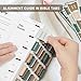 Bible Tabs for Women & Men, Laminated Bible Tabs for Study Bible, Large Print Neutral Bible Tabs for Easy Navigation, Bible Index Tabs, 66 Tabs Old & New Testament, Extra 9 Blank Tabs - Winter Wood