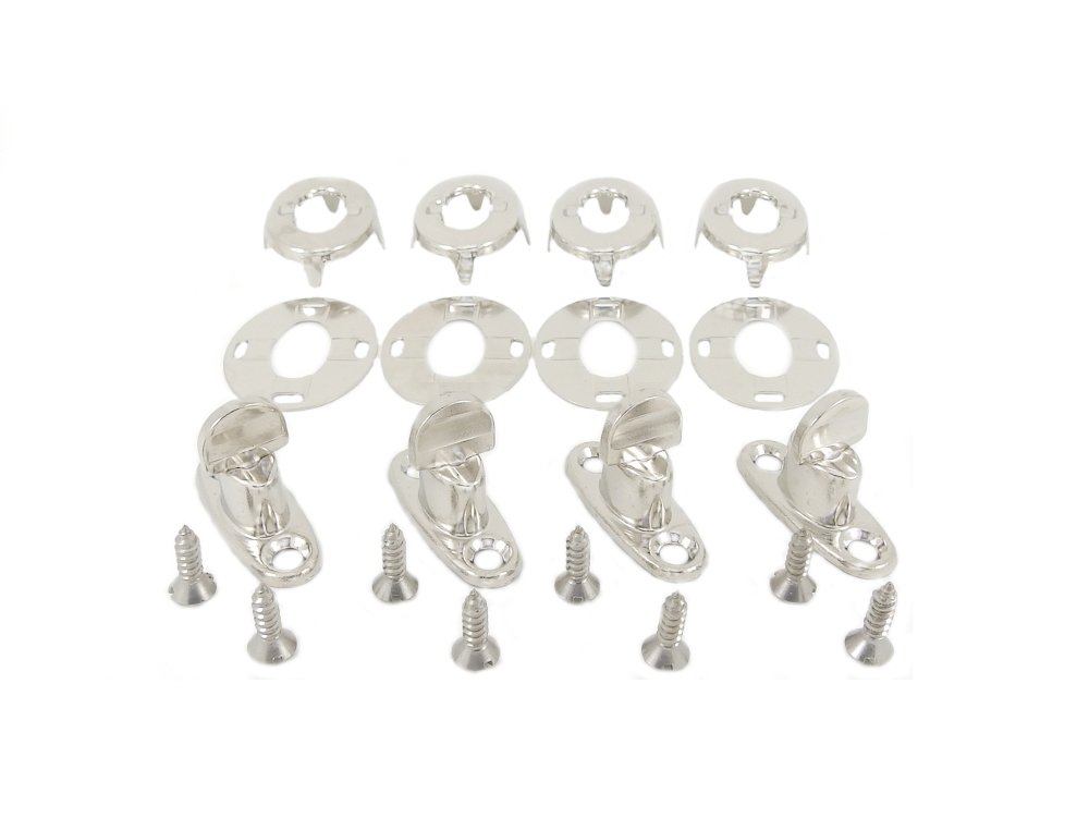 Kit de fixation BP 896-897 double trou 10 mm pour l'aménagement d'atelier