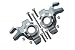 Aluminum Front Knuckle Arms For Axial 1/6 SCX6 Jeep JLU Wrangler AXI05000-12Pc Set Gray Silver