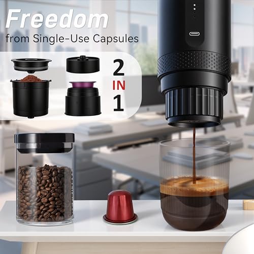 Safashy Portable Coffee Maker, Portable Espresso Maker, Self-Heating USB-C - image 8