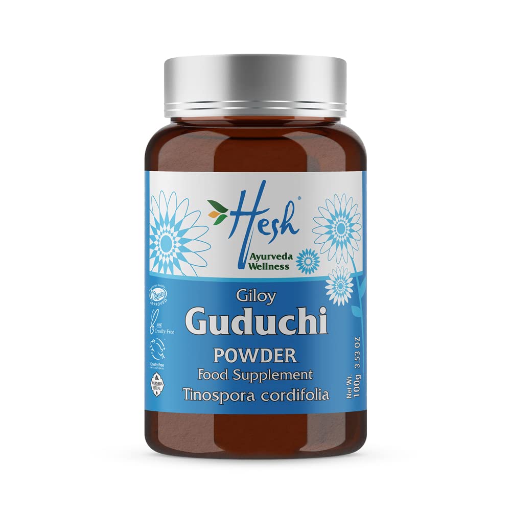 Hesh Guduchi/Giloy Tinospora Cordifolia Power 100gms tub, Immune Booster