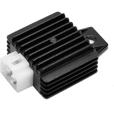HIAORS 4 Pin Full-wave Voltage Regulator Rectifier for GY6 Engine 50cc 125cc 150cc Chinese Scooter Moped ATV Quad 4 Wheeler Parts