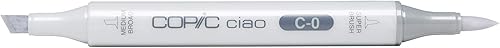 Miniatura 2 de Copic Marcadores C0 Ciao con punta reemplazable, gris frío, n. 0