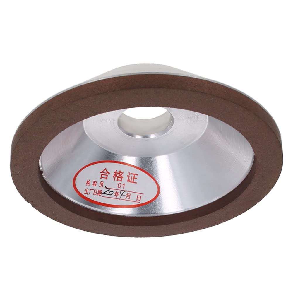Auniwaig 400 Grits 4-Inch Flaring Cup Diamond Grinding Wheels Resin Bonded Abrasive Wheel for Carbide Metal