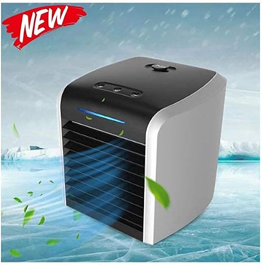 Smilvy Air Conditioner Portable Air Conditioner, Effective Cooling &amp; Low Noise USB Charge Air Conditioner Fan with 3 Speed...