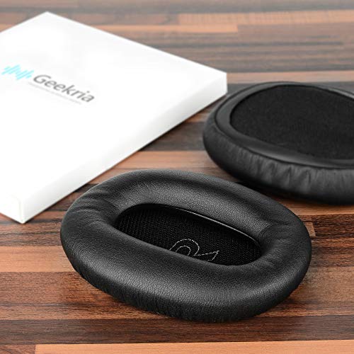 Geekria Replacement Ear Pads for Edifier W820BT, W828NB Headphones Ear Cushions, Repair Parts (Black) - Image 4