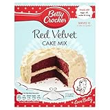 red velvet cake receta Preparado para tartas Betty Crocker Red Velvet, Bizcocho - 425 gr.