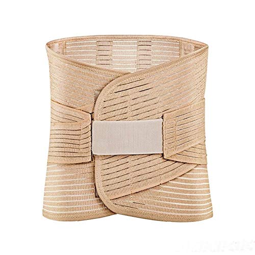 ZFF Respirable Espalda Apoyo Soporte Lumbar Cinturón, para Hombre Mujer Deporte Y Trabajo...