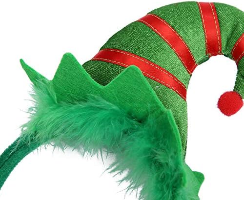 Creative Elves Headband Christmas Elf Costume Headwear Elf Hair Hoop for Christmas Party Accessoriess - Image 2