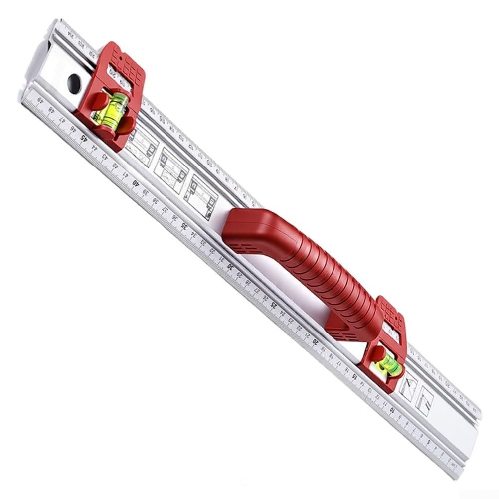Regla de Nivelación Aluminio 50cm con Marcador Deslizante(50cm)
