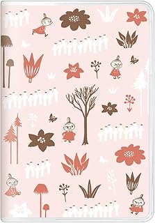 カミオジャパン ムーミン 手帳 2026年 B6 マンスリー フォレストパターン 306358 (2025年 10月始まり)