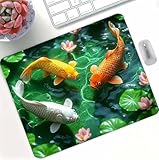 【BASE EN CAOUTCHOUC ANTIDÉRAPANTE, STABLE ET FIABLE】 : Ce tapis de souris est doté d'une base en caoutchouc antidérapante, offrant une excellente adhérence et une stabilité parfaite sur toutes les surfaces de bureau. Concentrez-vous sur votre travail sans distraction