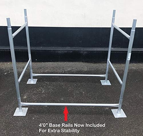 Classic 6.3m (WH) DIY Galvanised Scaffold Tower (4'x 2'6" Base)
