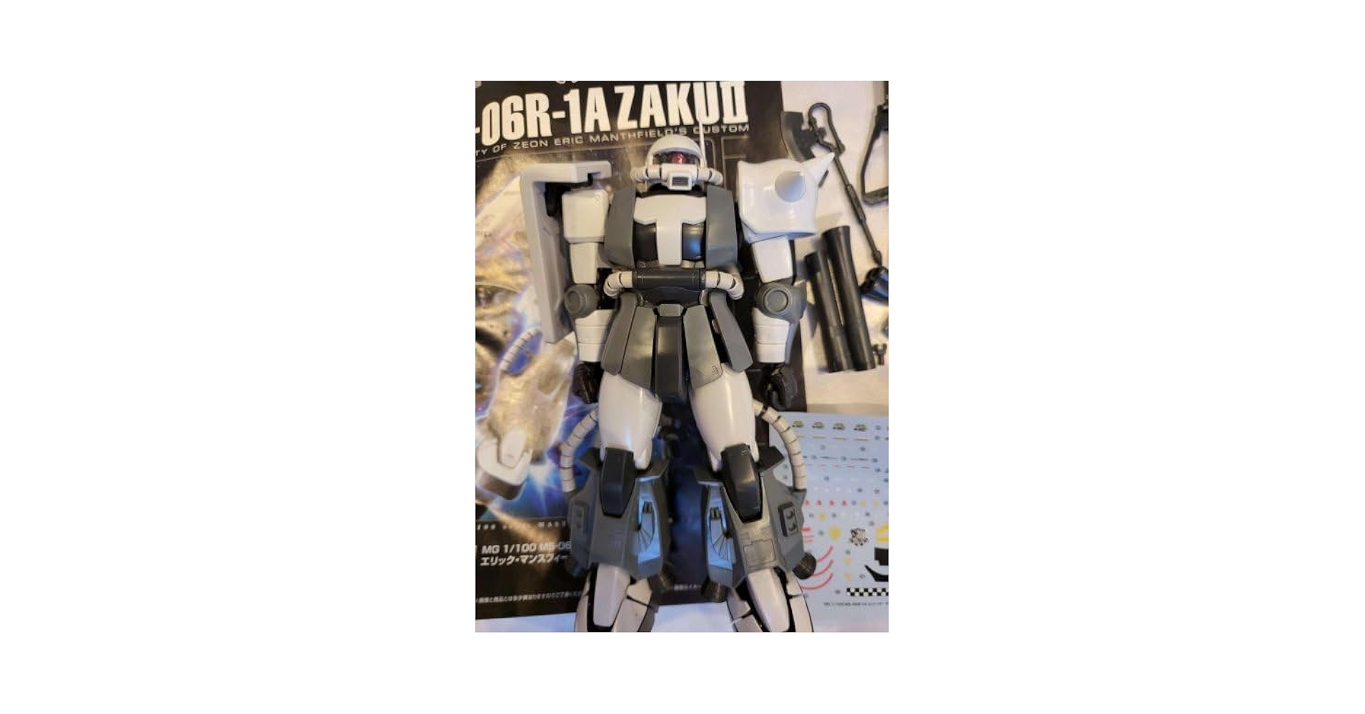 Amazon.co.jp: 素組み MG 1/100 MS-06R-1A エリック