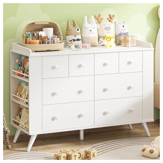 Kids Dresser with 8 Drawers