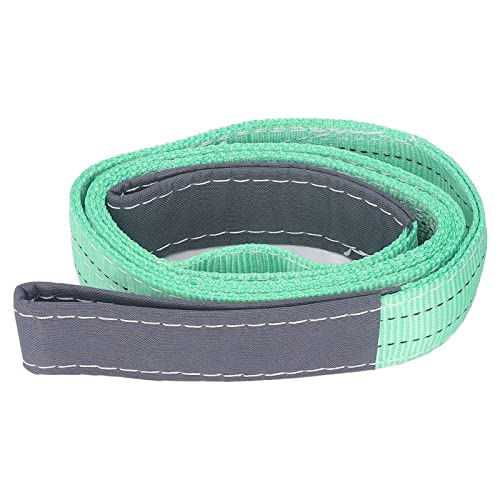 ANKROYU 2T Flat Lifting Strap, Polyester Webbing Lift Strap, Wear Resistance Industrial Lifting Strap, Heavy Duty Flat Ropes for Industrial Crane