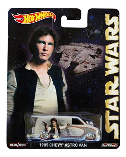 Hot Wheels Star Wars Han Solo Chevy Astro Van 1985 miniatura 4