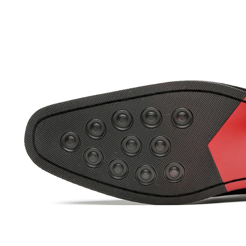 Men's Business Wingtip Lace Up Dress Shoes Men Comfort Hand Stitched Breathable Formal Derby Shoes4