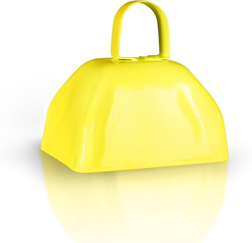 Miniatura 4 de Windy City Novelties Cencerros metálicos novedosos para hacer ruido, 3 pulgadas, paquete de 12, color verde