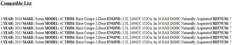 Genuine Toyota 53852-21020 Wheel Opening Pad