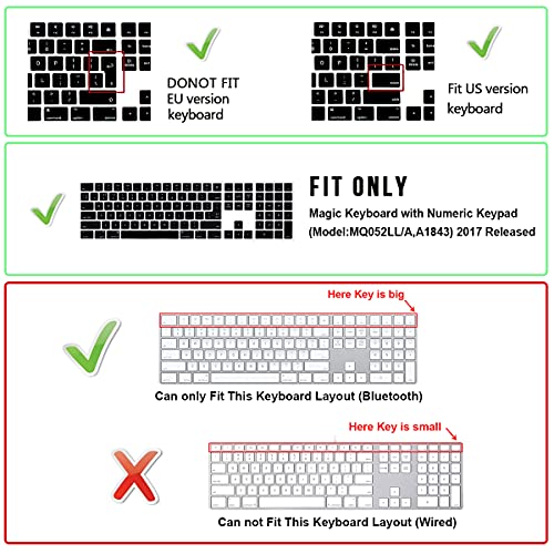 Cover para teclado inalámbrico Mac 2017 Avid Pro Tools miniatura 2