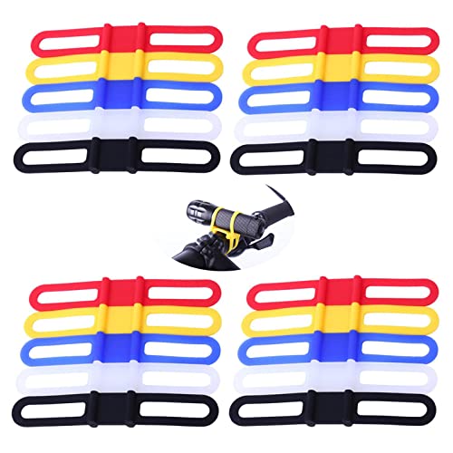 Cinghie di Fissaggio Porta Torcia per Bicicletta