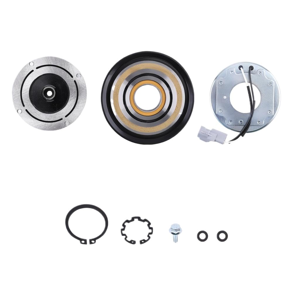 Payfkztfm Onecolor A/C Ac Compressor Clutch Assembly Kit Compatible With Ram 1500 V6 3.6L 2014-2019