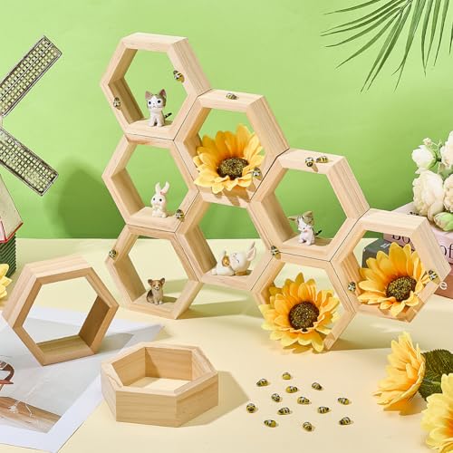 Signe table flottant hexagonal et stand cupcake pour stabiliser vos buffets - 5