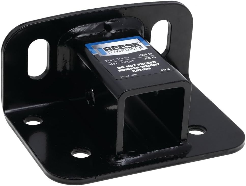 Reese Towpower 81378 Class II Step Bumper Receiver Hitch, Black - Image 3
