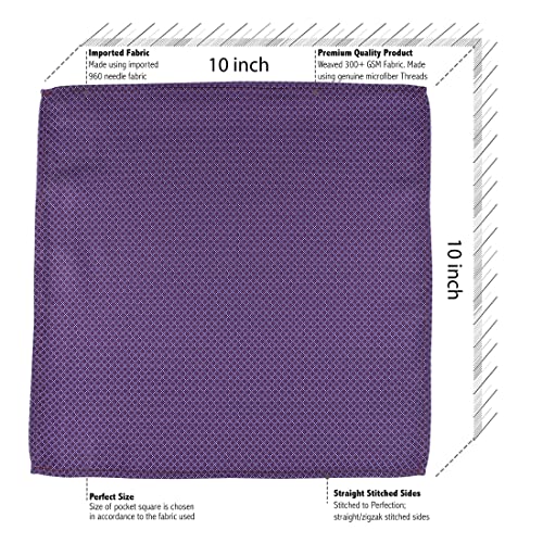 Image of Kovove The Essentials Checkered Pocket Square For Men