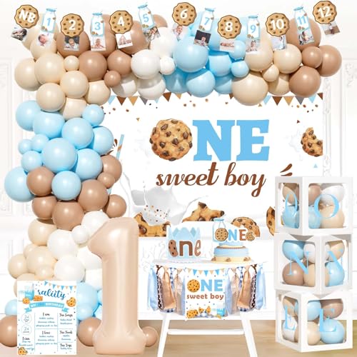 One Sweet Boy Birthday Decor