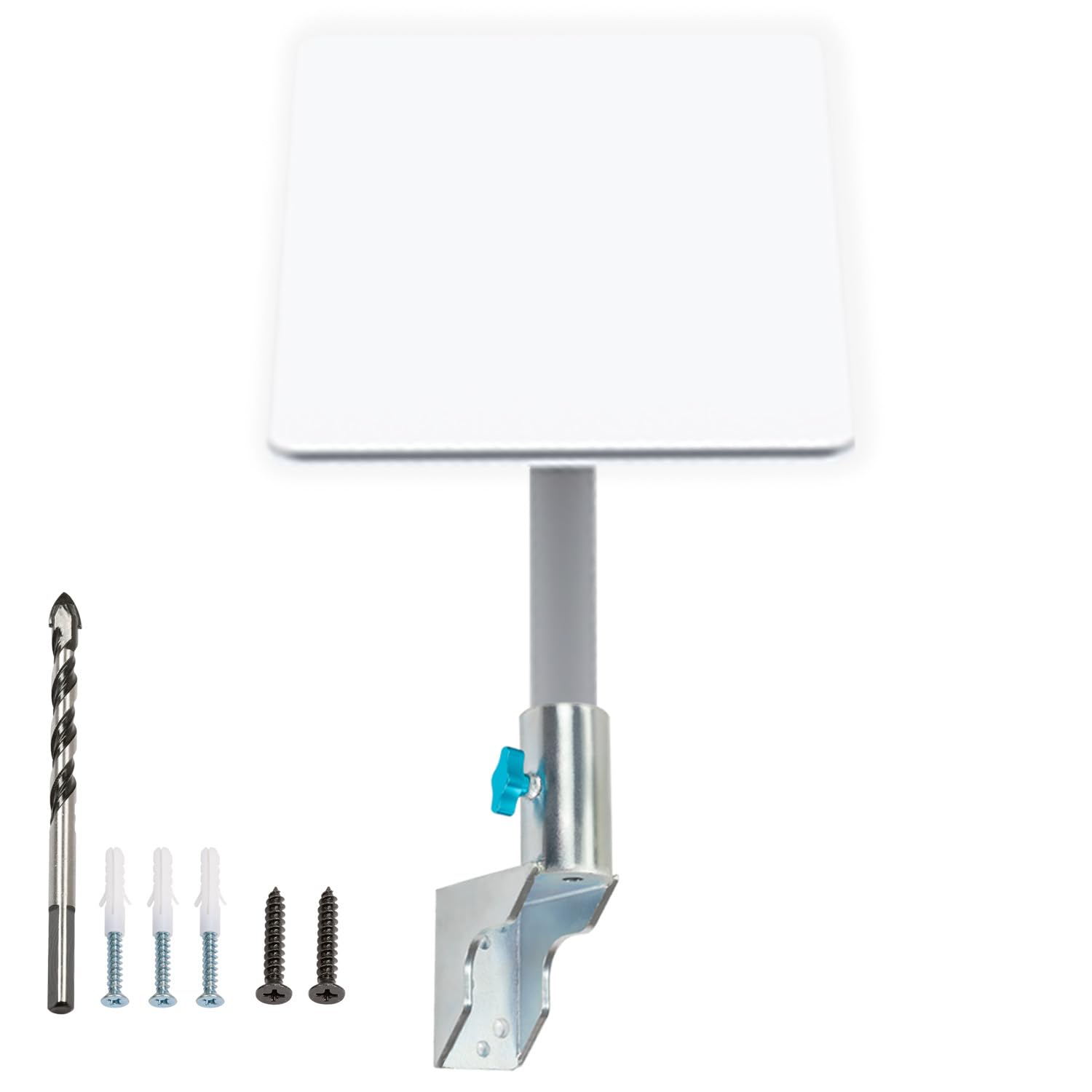 Aspotify Short Wall Mount for Starlink Internet Kit Satellite, for Starlink Mounting Kit, for Starlink Gen 2 Mount, for Starlink Mounting Bracket Hardware, for Starlink Roof & Pole Mount