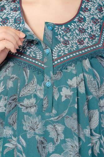 Image of Soulemo Women's Printed Alpine Nighty 1672
